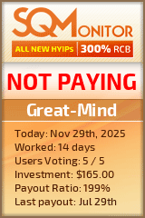 Great-Mind Project Status Button