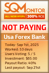 Usa Forex Bank Project Status Button