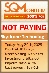 Skydrone Technologies LLC Project Status Button