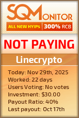 Linecrypto Project Status Button