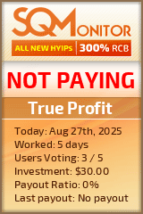 True Profit Project Status Button