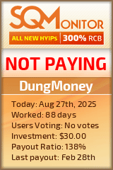 DungMoney Project Status Button