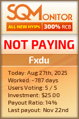 Fxdu Project Status Button