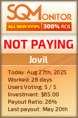 Jovil Project Status Button