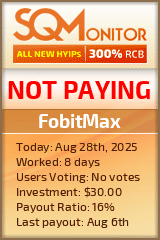 FobitMax Project Status Button