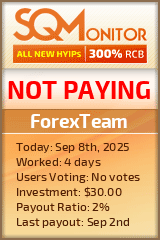 ForexTeam Project Status Button