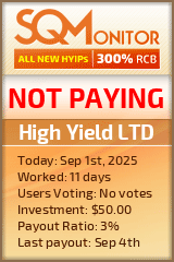 High Yield LTD Project Status Button