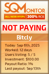 Bitcly Project Status Button