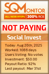 Social Invest Project Status Button
