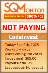 Codeinvest Project Status Button