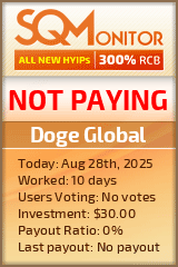 Doge Global Project Status Button