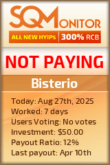 Bisterio Project Status Button
