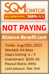 Alliance-Benefit.com Project Status Button