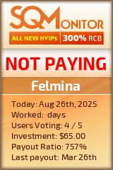 Felmina Project Status Button