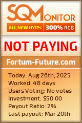 Fortum-Future.com Project Status Button