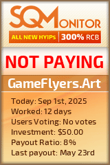 GameFlyers.Art Project Status Button