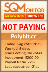 Polybit.cc Project Status Button