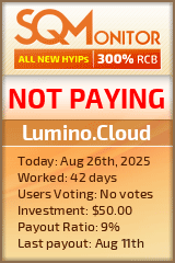 Lumino.Cloud Project Status Button