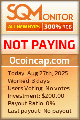 Ocoincap.com Project Status Button