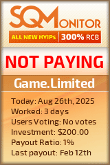 Game.Limited Project Status Button