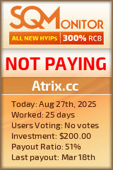 Atrix.cc Project Status Button