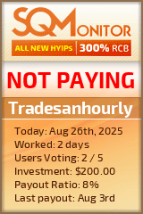 Tradesanhourly Project Status Button