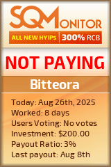 Bitteora Project Status Button