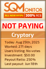Cryptory Project Status Button