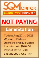 GameStation Project Status Button