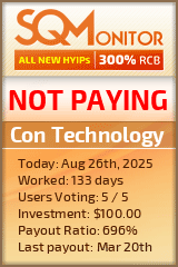 Con Technology Project Status Button