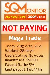 Mega Trade Project Status Button