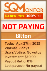 Bilton Project Status Button