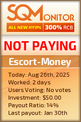 Escort-Money Project Status Button