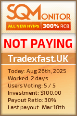 Tradexfast.UK Project Status Button