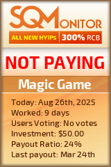 Magic Game Project Status Button