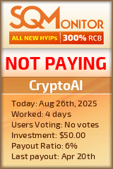 CryptoAI Project Status Button