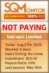 Vatropic Limited Project Status Button