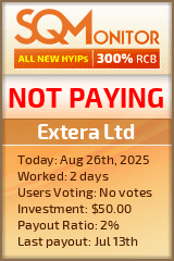 Extera Ltd Project Status Button
