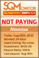 Atomixa Project Status Button