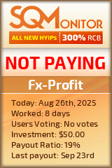 Fx-Profit Project Status Button