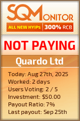 Quardo Ltd Project Status Button
