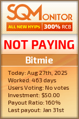 Bitmie Project Status Button