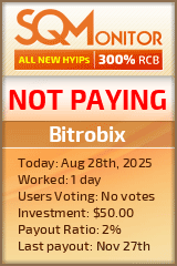 Bitrobix Project Status Button