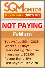 FxMuto Project Status Button