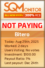 Bitero Project Status Button