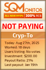 Cryp-To Project Status Button