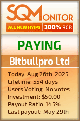 Bitbullpro Ltd Project Status Button