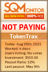 TokenTrax Project Status Button