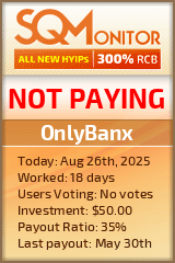 OnlyBanx Project Status Button
