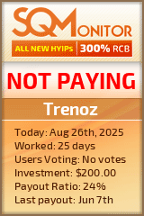 Trenoz Project Status Button
